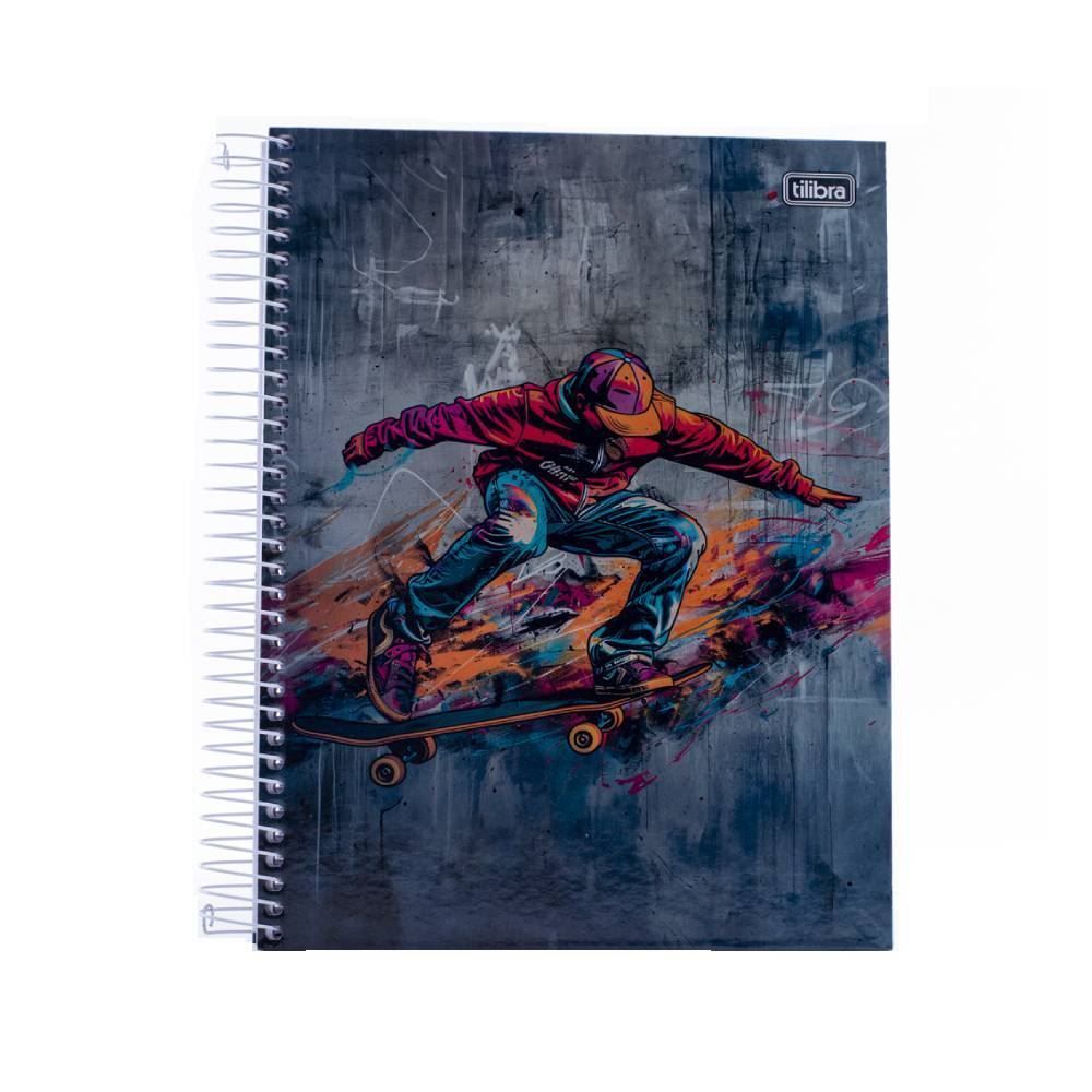 Caderno Espiral 1 Matéria Havan Com 96 Folhas Tilibra - Produto sortido