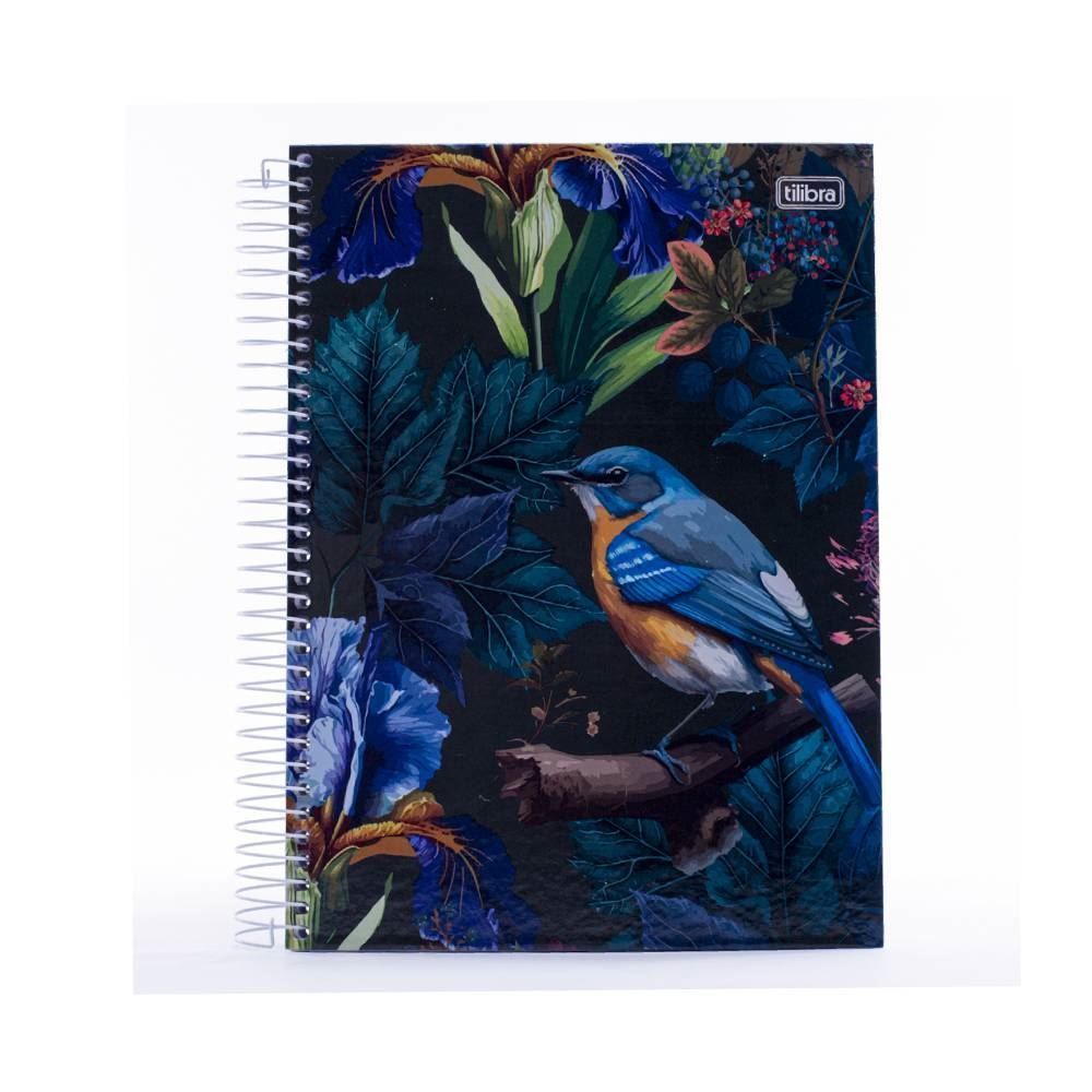 Caderno Espiral Feminino 1 Matéria 96 Folhas Tilibra - Sortido