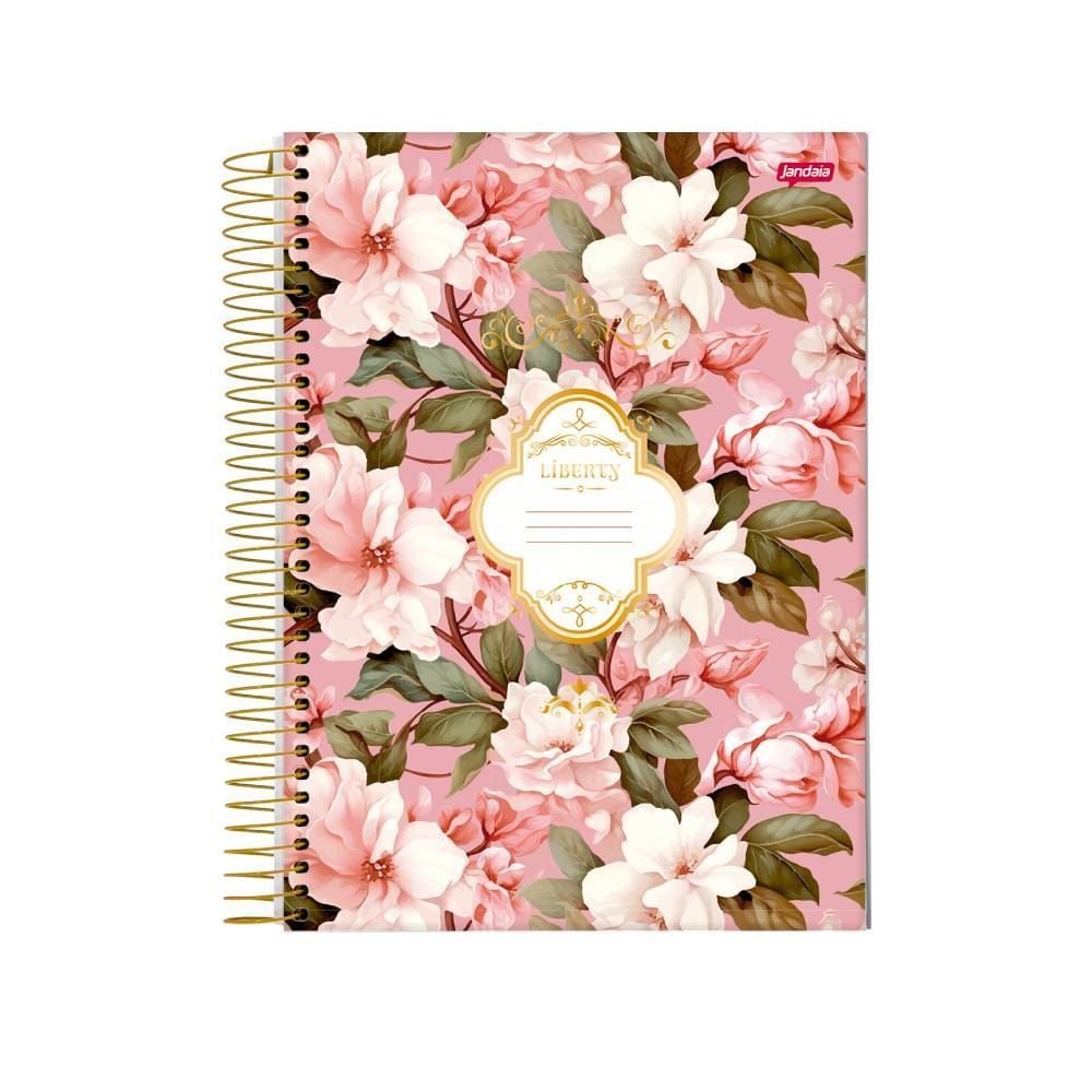 Caderno Espiral Universitário Liberty 160 Folhas Jandaia - Sortido