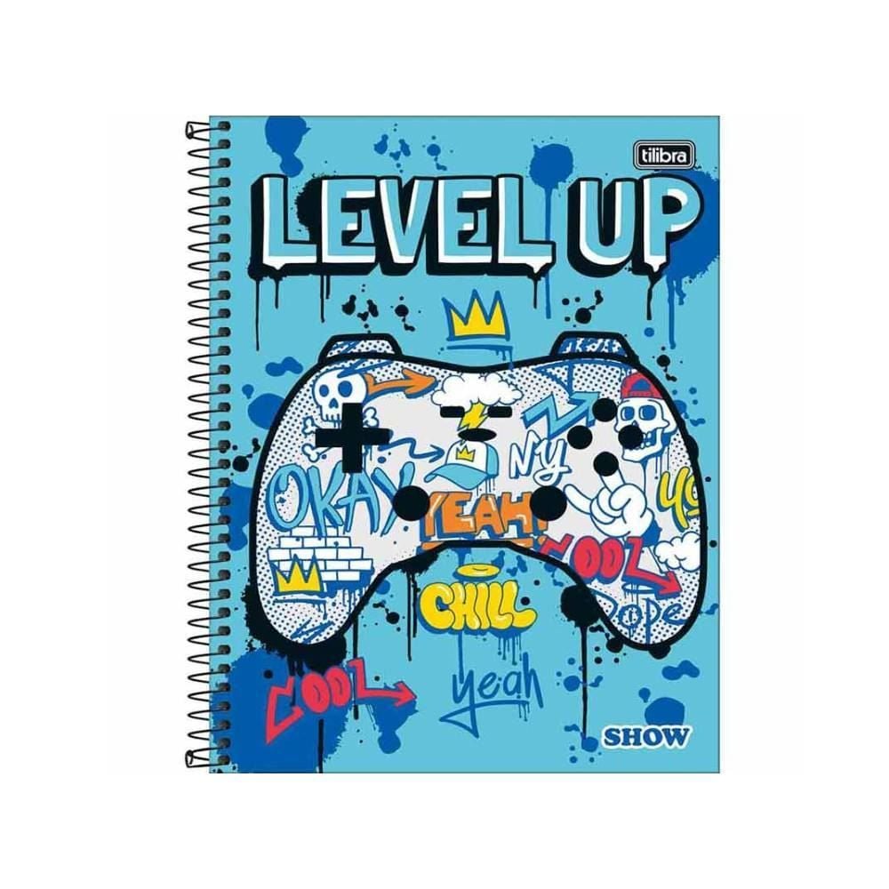 Caderno Espiral Universitário Show 80 Folhas Tilibra - Sortido