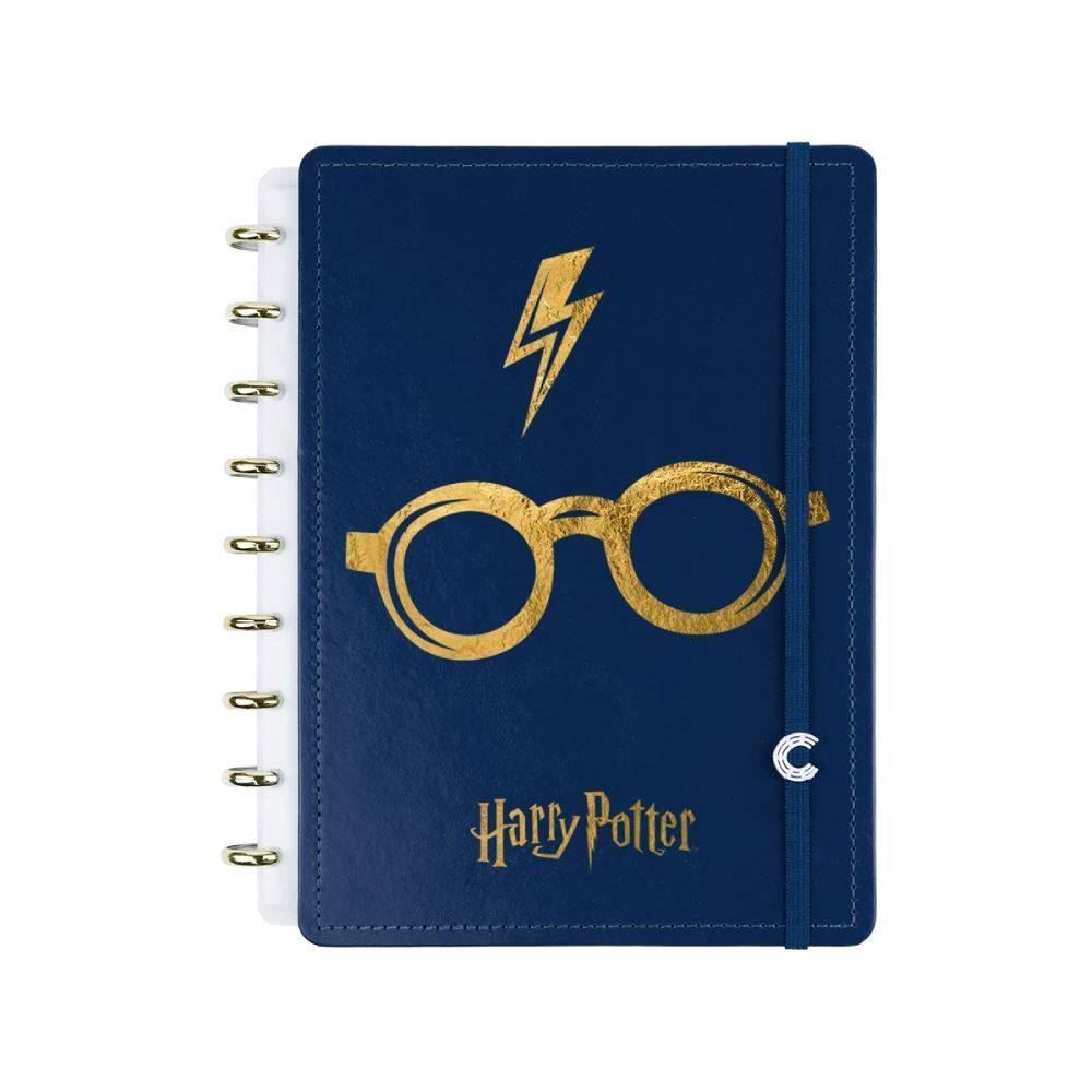Caderno Inteligente Azul Harry Potter - 80 Folhas