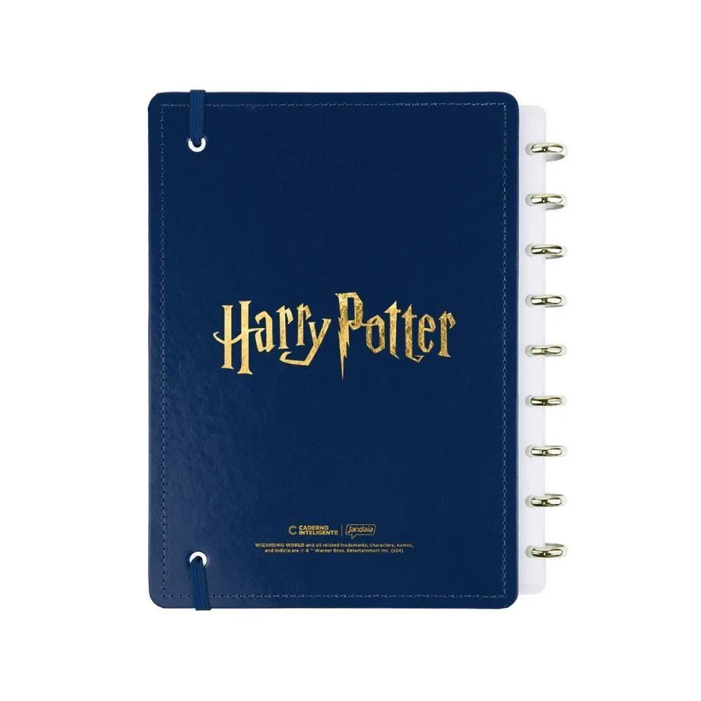 Caderno Inteligente Azul Harry Potter - 80 Folhas