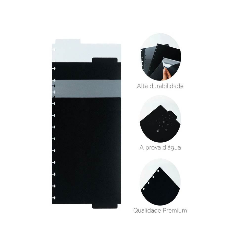 Caderno Inteligente Golden Love - 80 Folhas