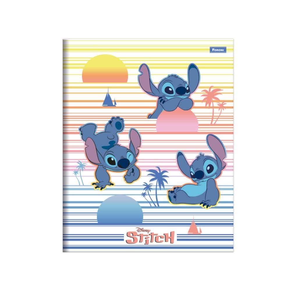 Caderno Stitch Brochurão Foroni 1 Matéria - Sortido