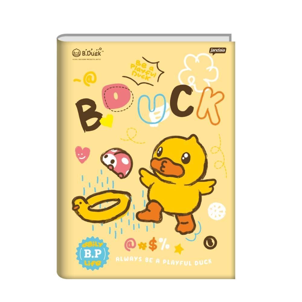 Caderno Universitário Brochura B-Duck 80 Folhas Jandaia - Sortido
