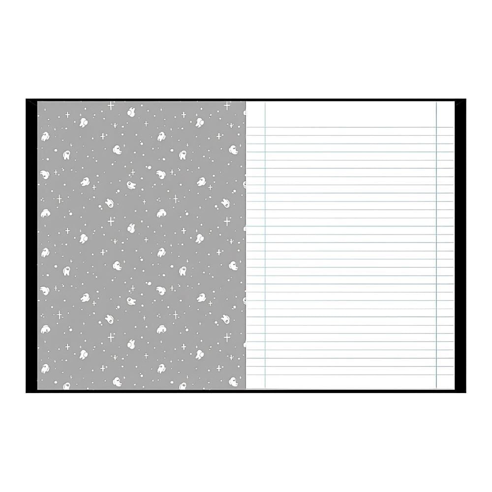 Caderno Universitário Brochura Among Us 80 Folhas Foroni - Sortido 