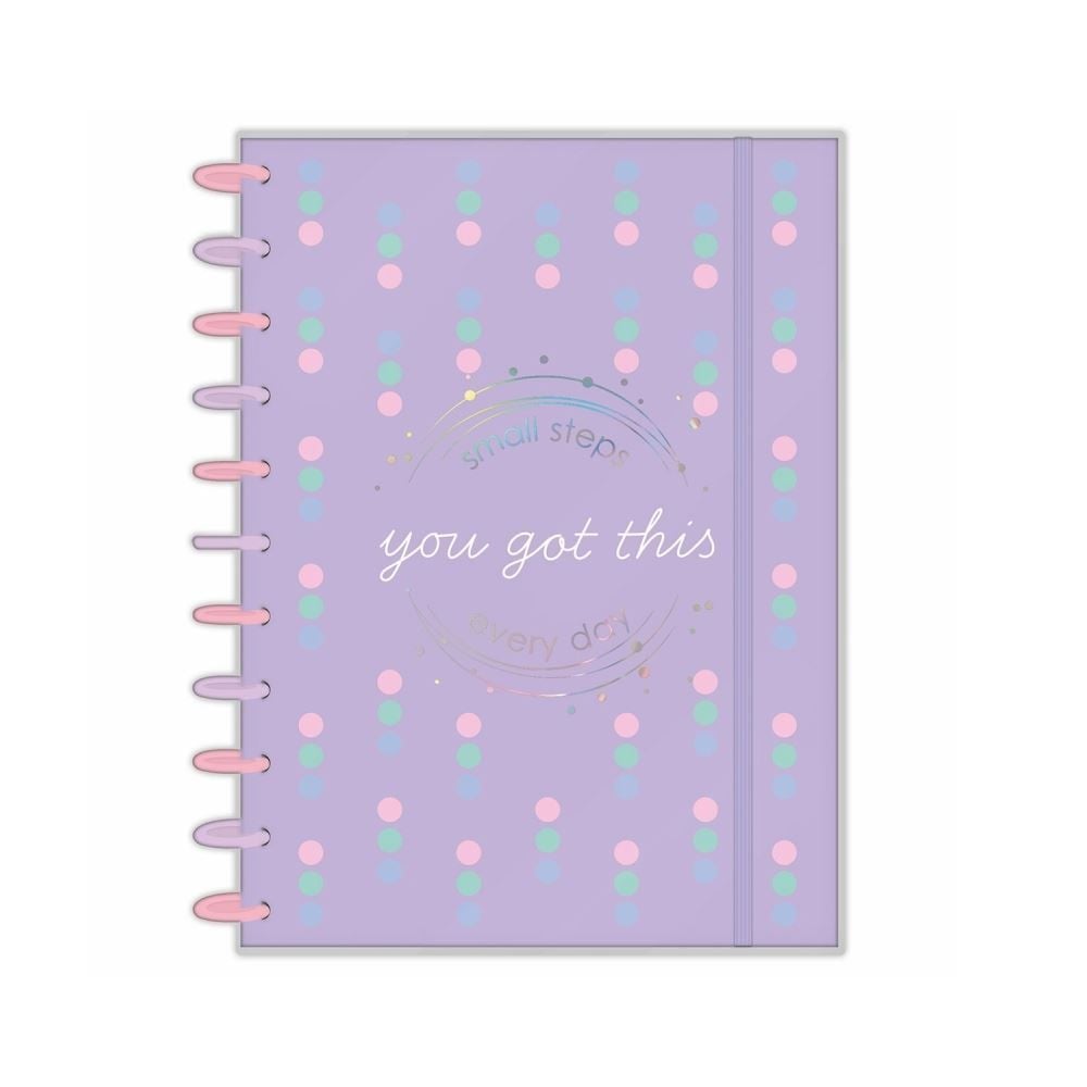 Caderno Universitário Discbook Fluor Mix 160 Folhas Foroni - Sortido 