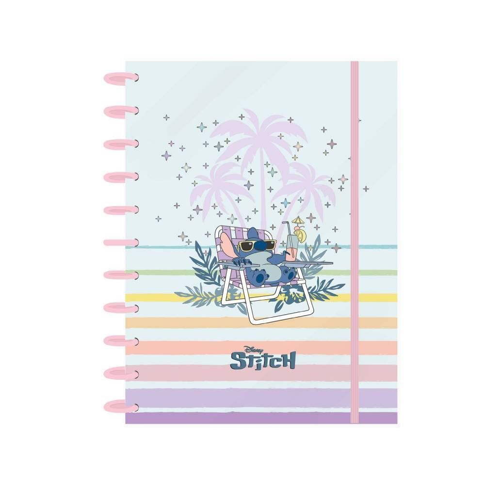 Caderno Universitário Discbook Stitch Foroni - 160 Folhas