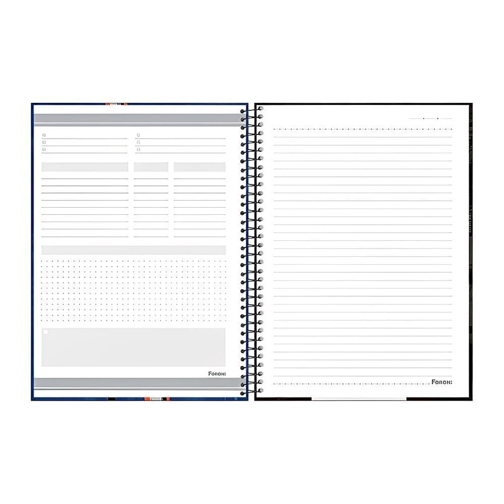 Caderno Universitário Espiral Bomber 160 Folhas Foroni - Sortido 