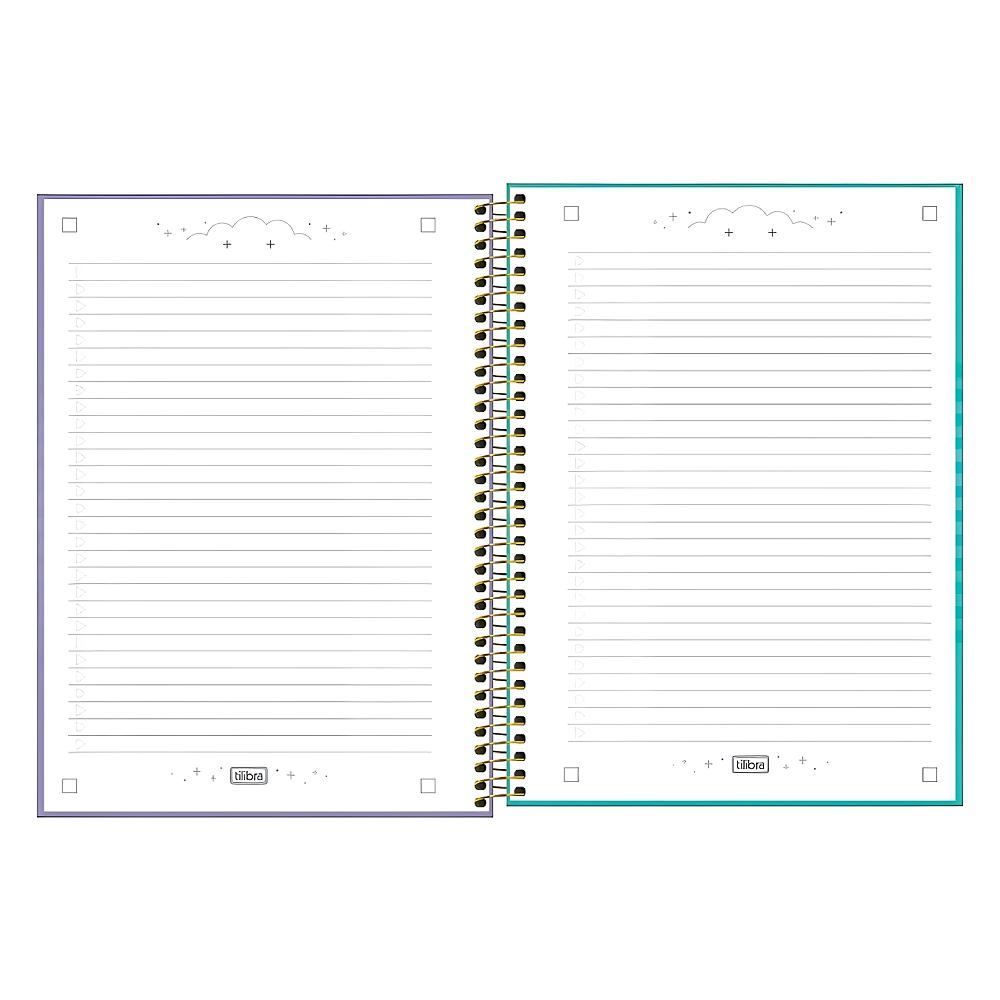 Caderno Universitário Espiral Bookland 160 Folhas Tilibra - Sortido