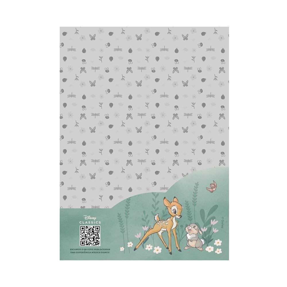 Caderno Universitário Espiral Clássicos Disney 80 Folhas Jandaia - Sortido