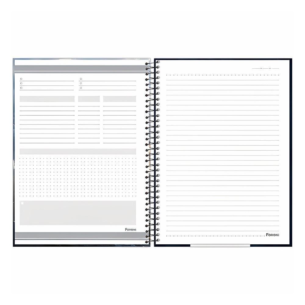 Caderno Universitário Espiral Drakos 160 Folhas Foroni - Sortido