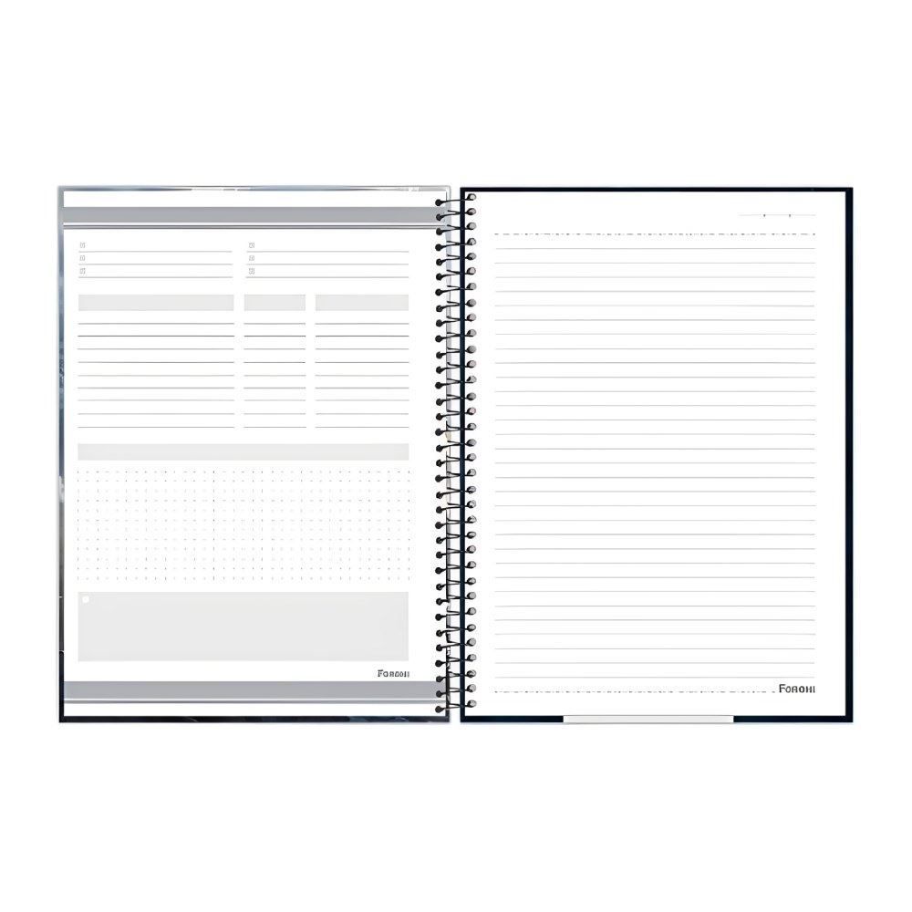 Caderno Universitário Espiral Drakos 80 Folhas Foroni - Sortido
