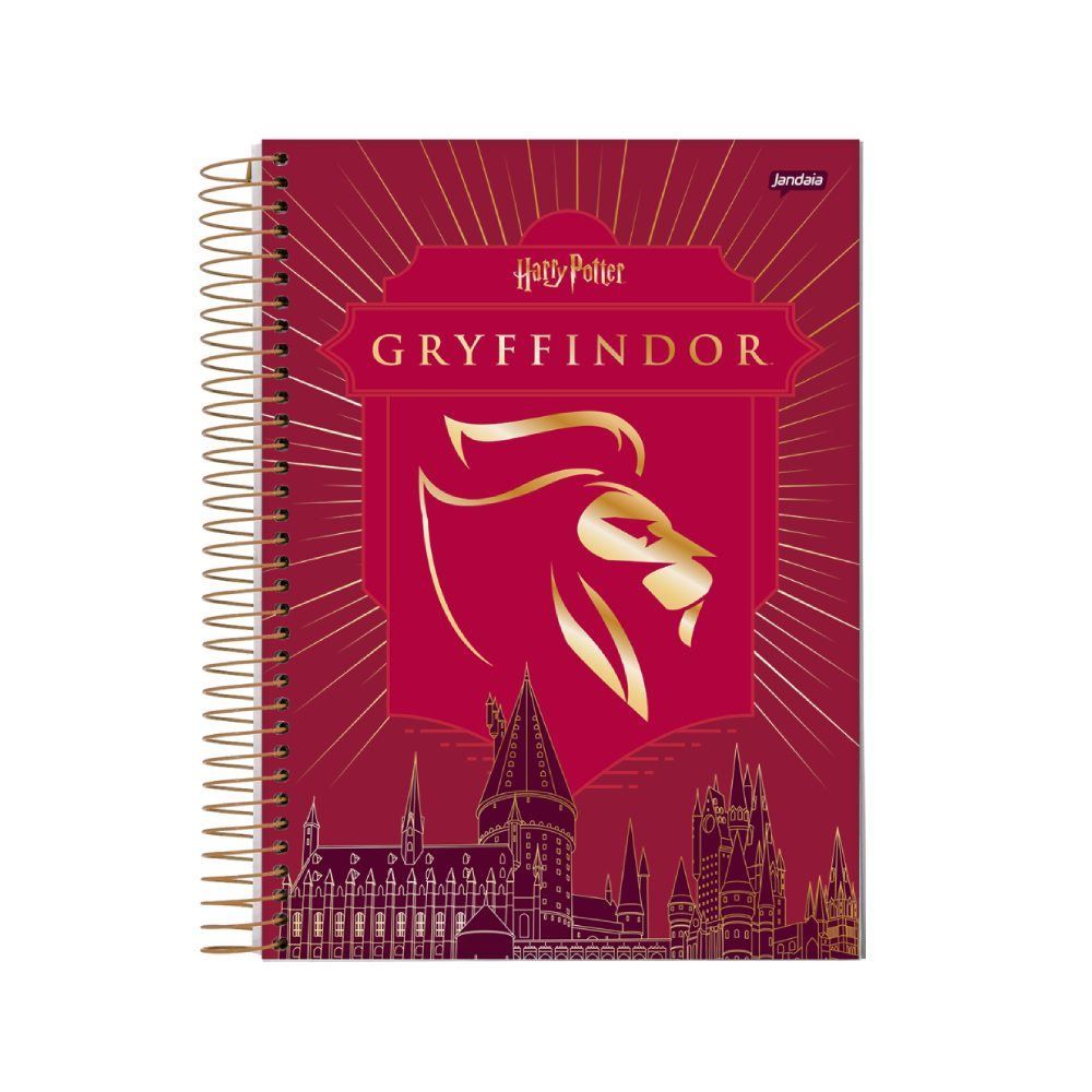 Caderno Universitário Espiral Harry Potter 160 Folhas Foroni - Sortido