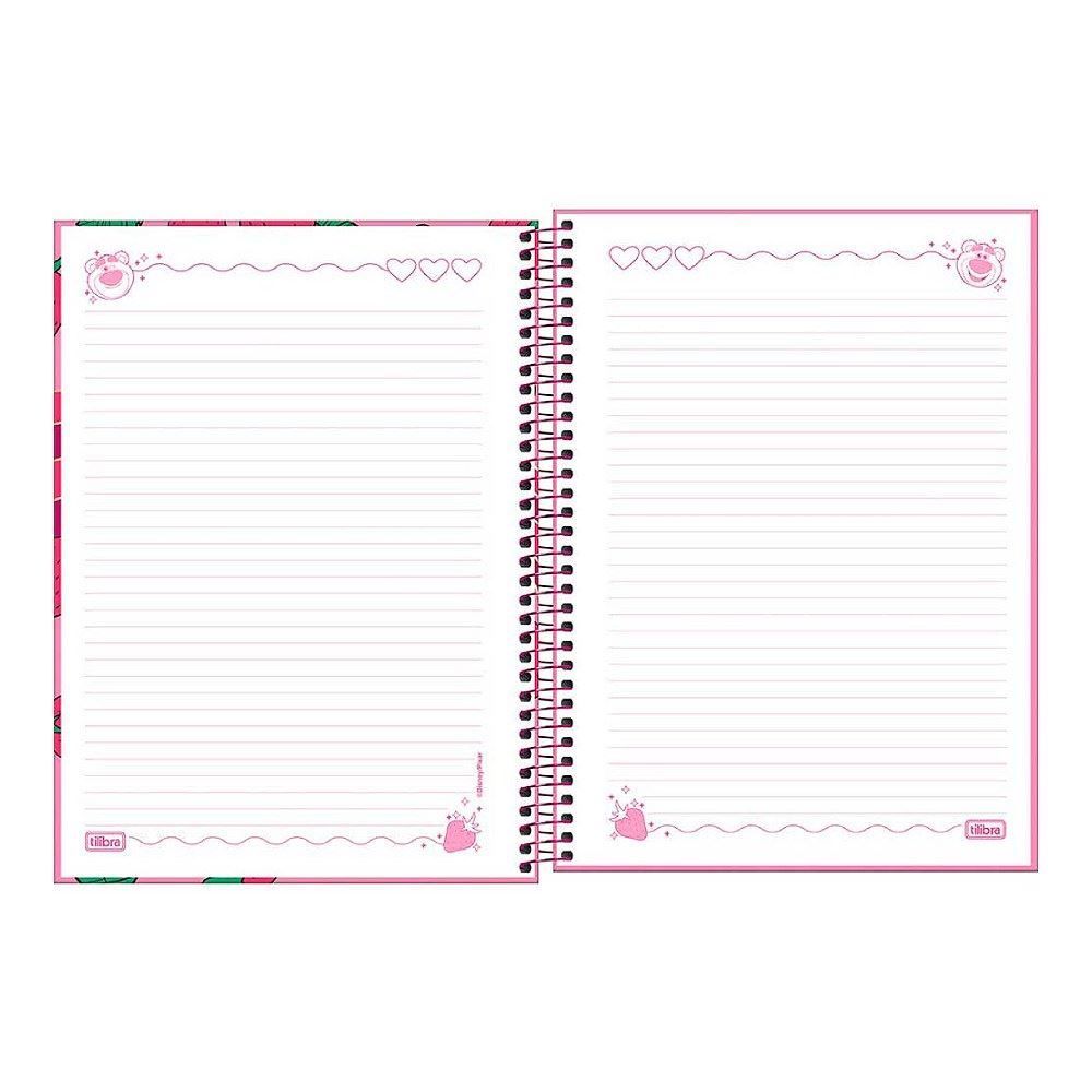 Caderno Universitário Espiral Lotso 10 Matérias 160 Folhas Tilibra - Sortido