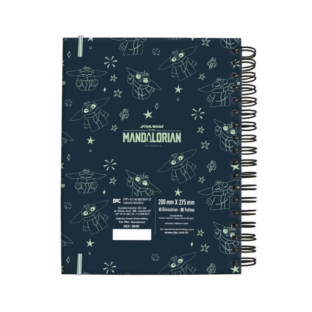 Caderno Universitário Smart Star Wars Dac - 80 Folhas