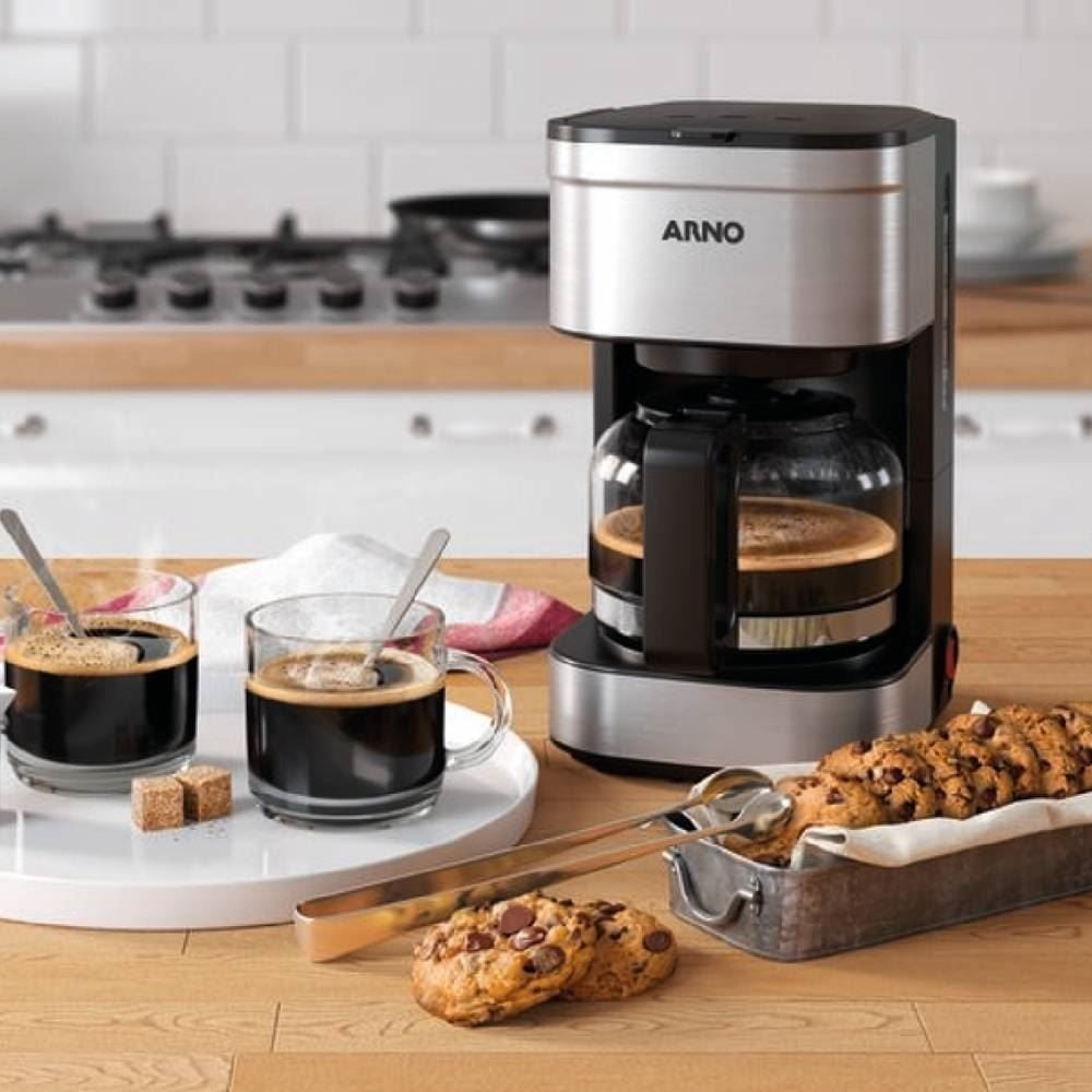 Cafeteira Elétrica Arno Preferita Inox 750ML CFPF