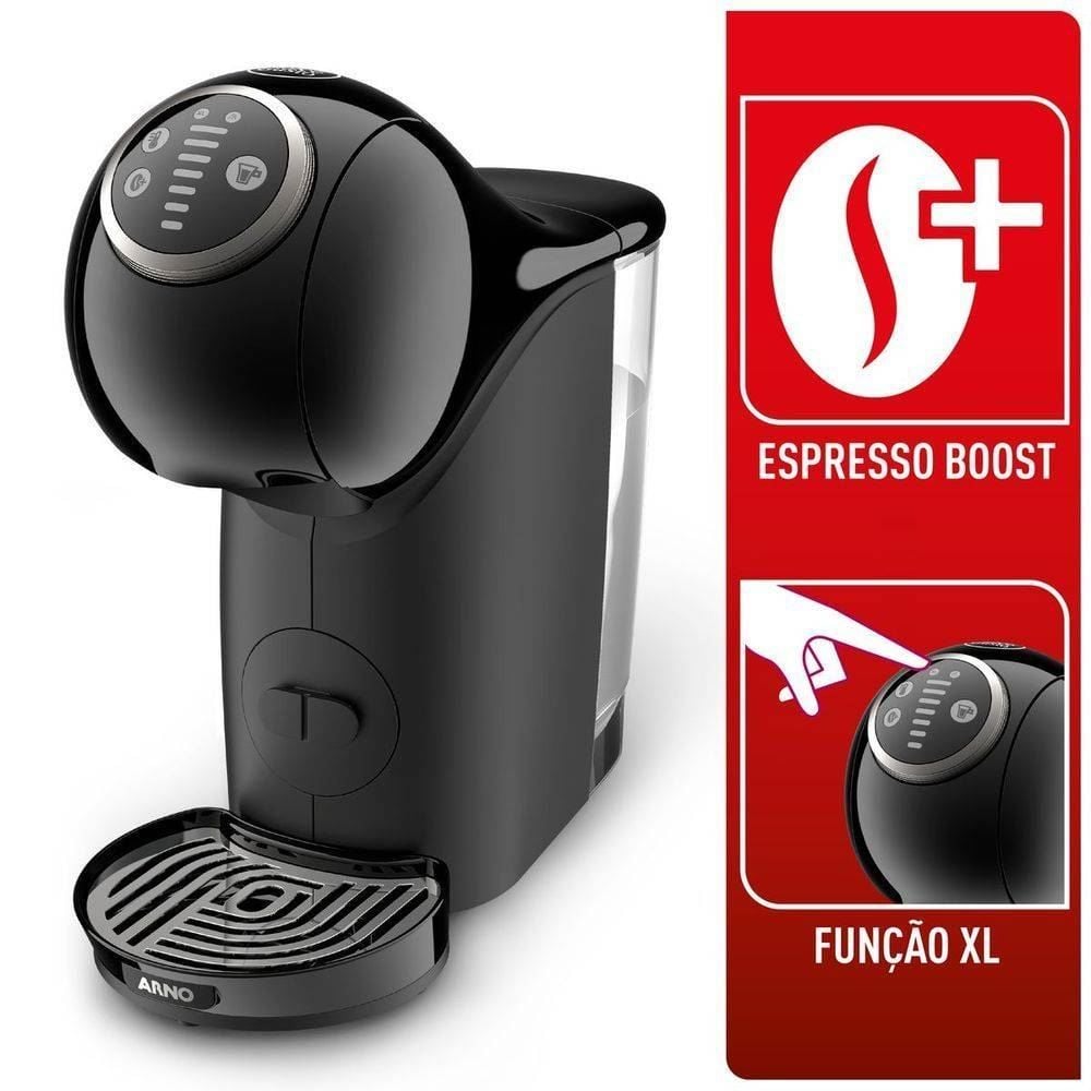 Cafeteira Arno Dolce Gusto Genio S Plus Preta DGS2