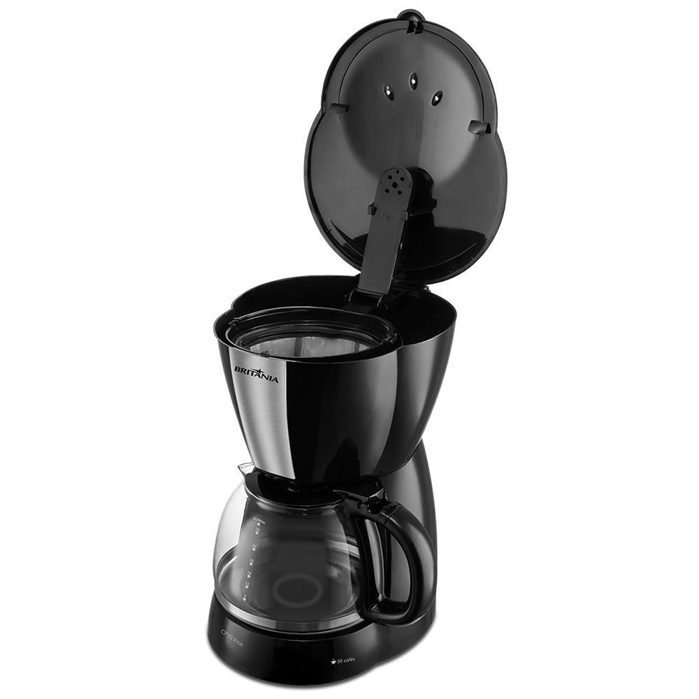 Cafeteira 30 Cafezinhos 800 Watts CP30 Inox Britânia