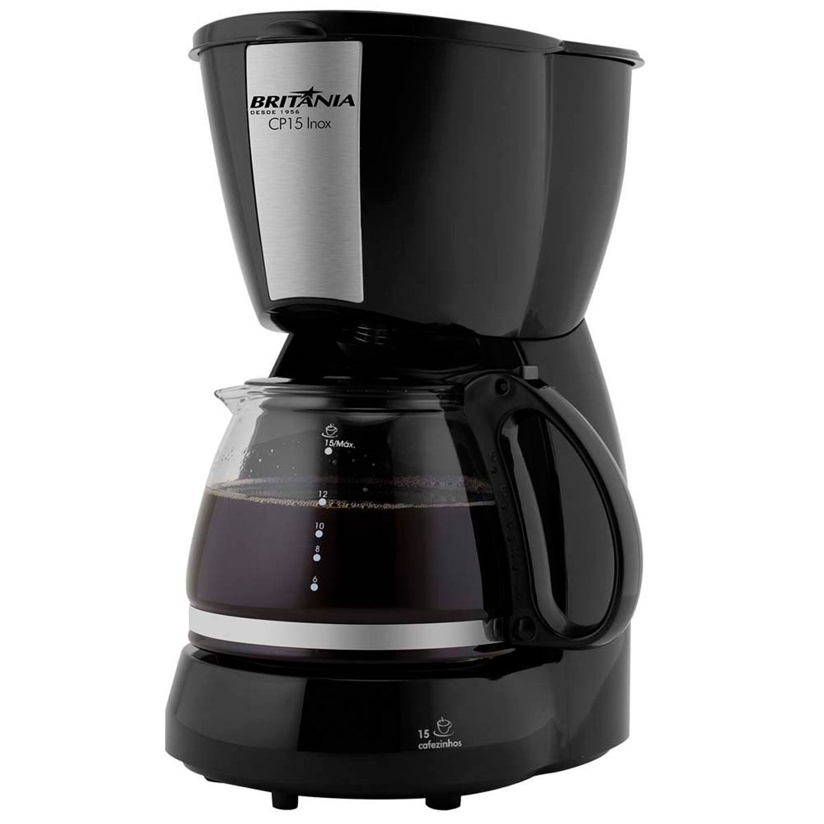 Cafeteira com Filtro Permanente 550 Watts Britânia CP15