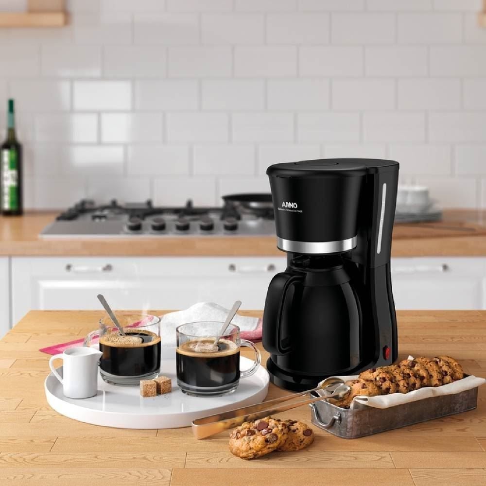 Cafeteira Elétrica Arno Cool Touch Preta 1 Litro CFCT