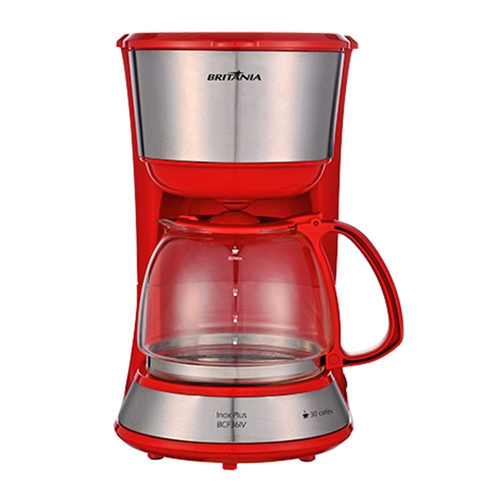 Cafeteira Elétrica Inox Plus Britânia BCF36IV