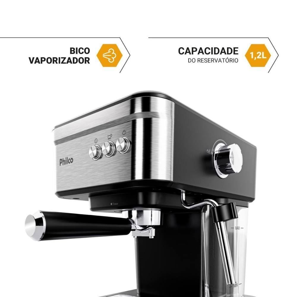 Cafeteira Expresso Philco 1,2L 20 Bar 950W PCF04A