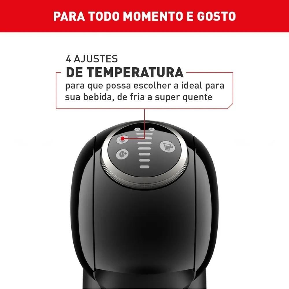 Cafeteira Nescafé Dolce Gusto Genio S Plus Preta Arno