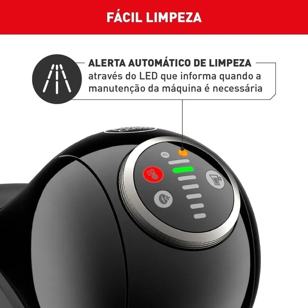 Cafeteira Nescafé Dolce Gusto Genio S Plus Preta Arno