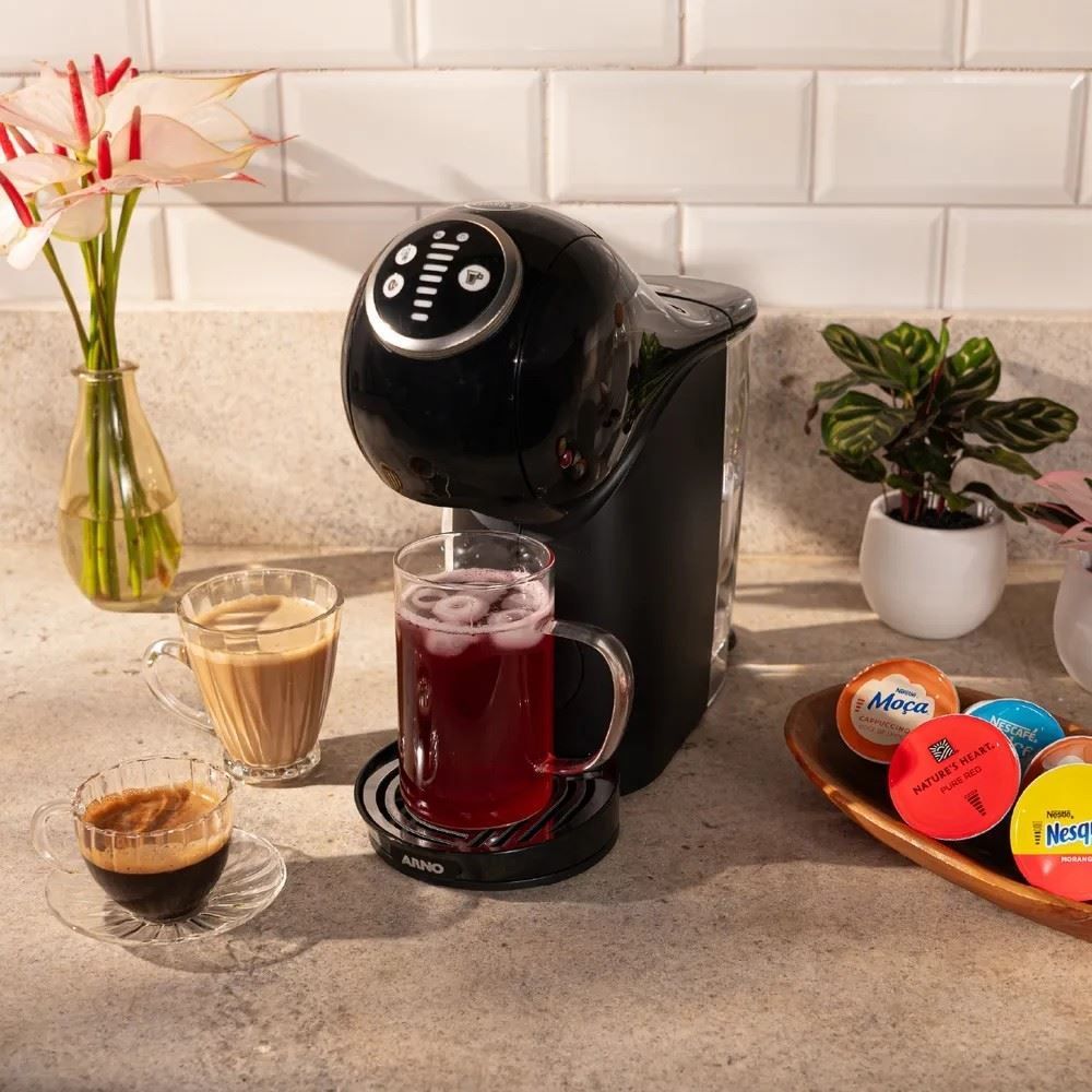 Cafeteira Nescafé Dolce Gusto Genio S Plus Preta Arno