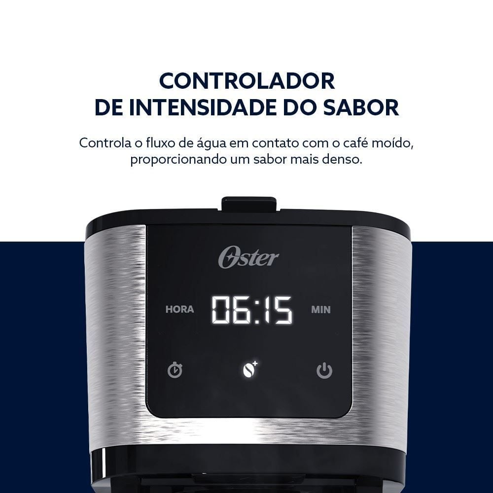 Cafeteira Oster Programável 1,2 Litros com Display Digital OCAF550