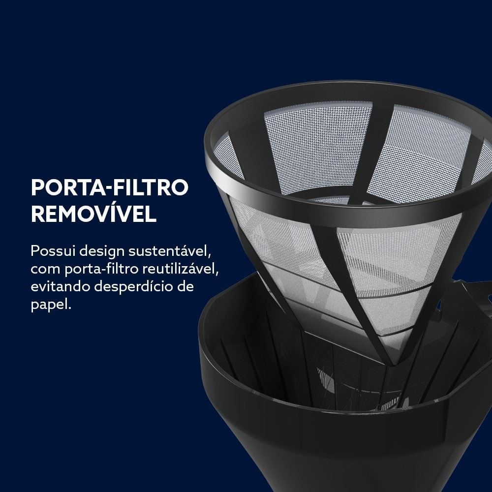 Cafeteira Oster Programável 1,2 Litros com Display Digital OCAF550