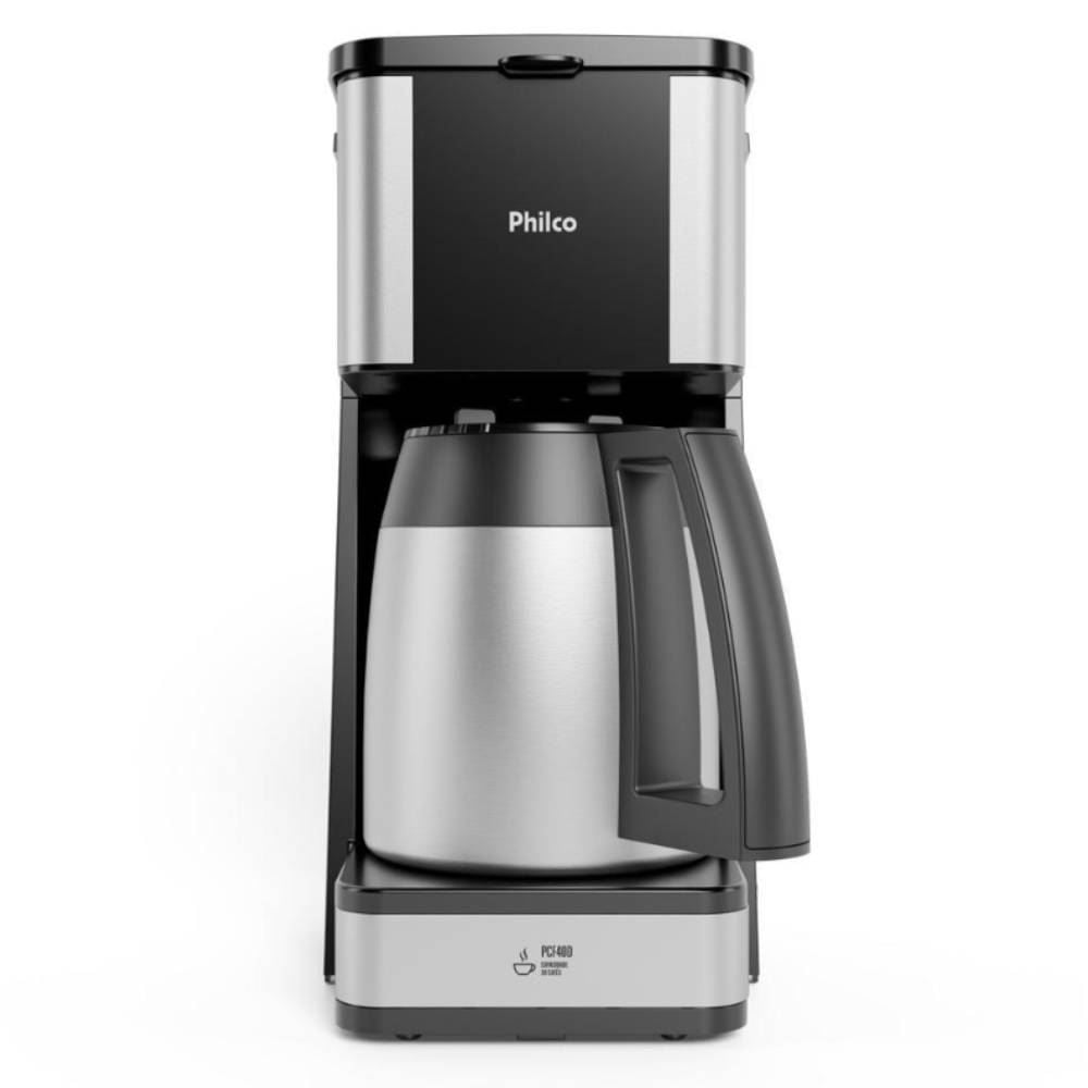 Cafeteira Philco 40 cafezinhos 1,6 Litros Jarra em Inox PCF40D
