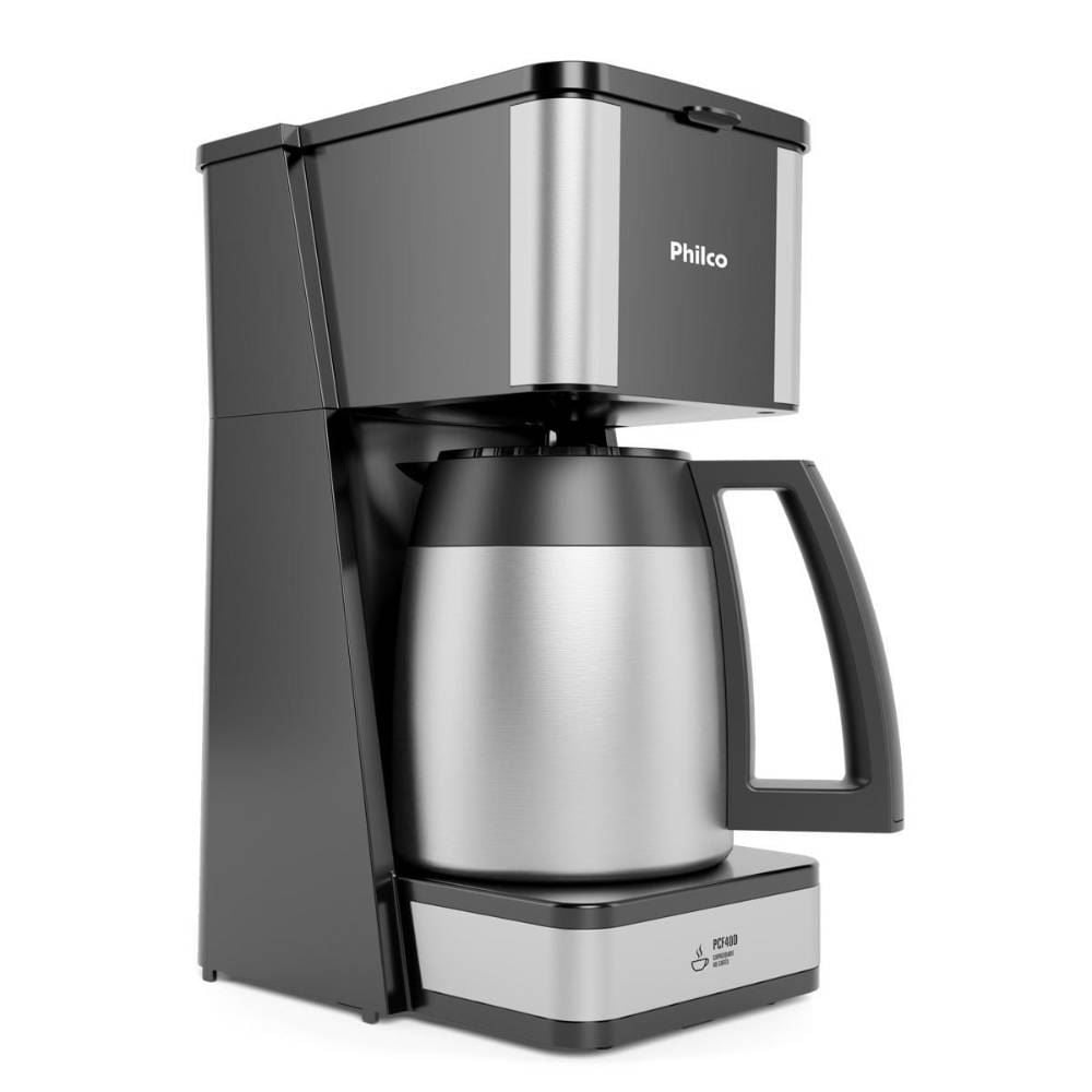 Cafeteira Philco 40 cafezinhos 1,6 Litros Jarra em Inox PCF40D