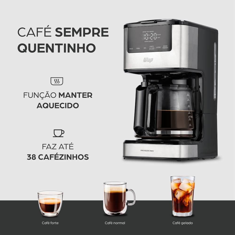 Cafeteira Wap Aroma Programável WCD1500