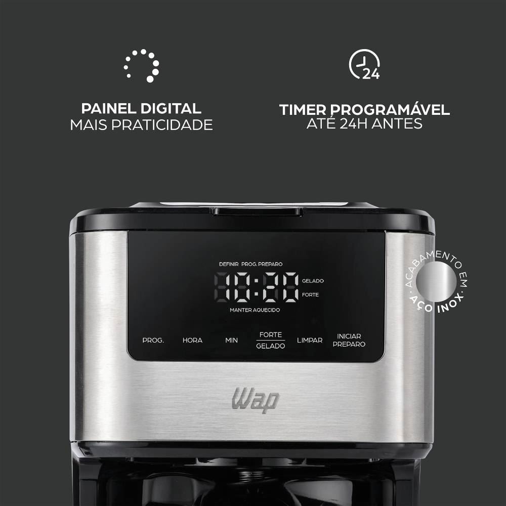 Cafeteira Wap Aroma Programável WCD1500