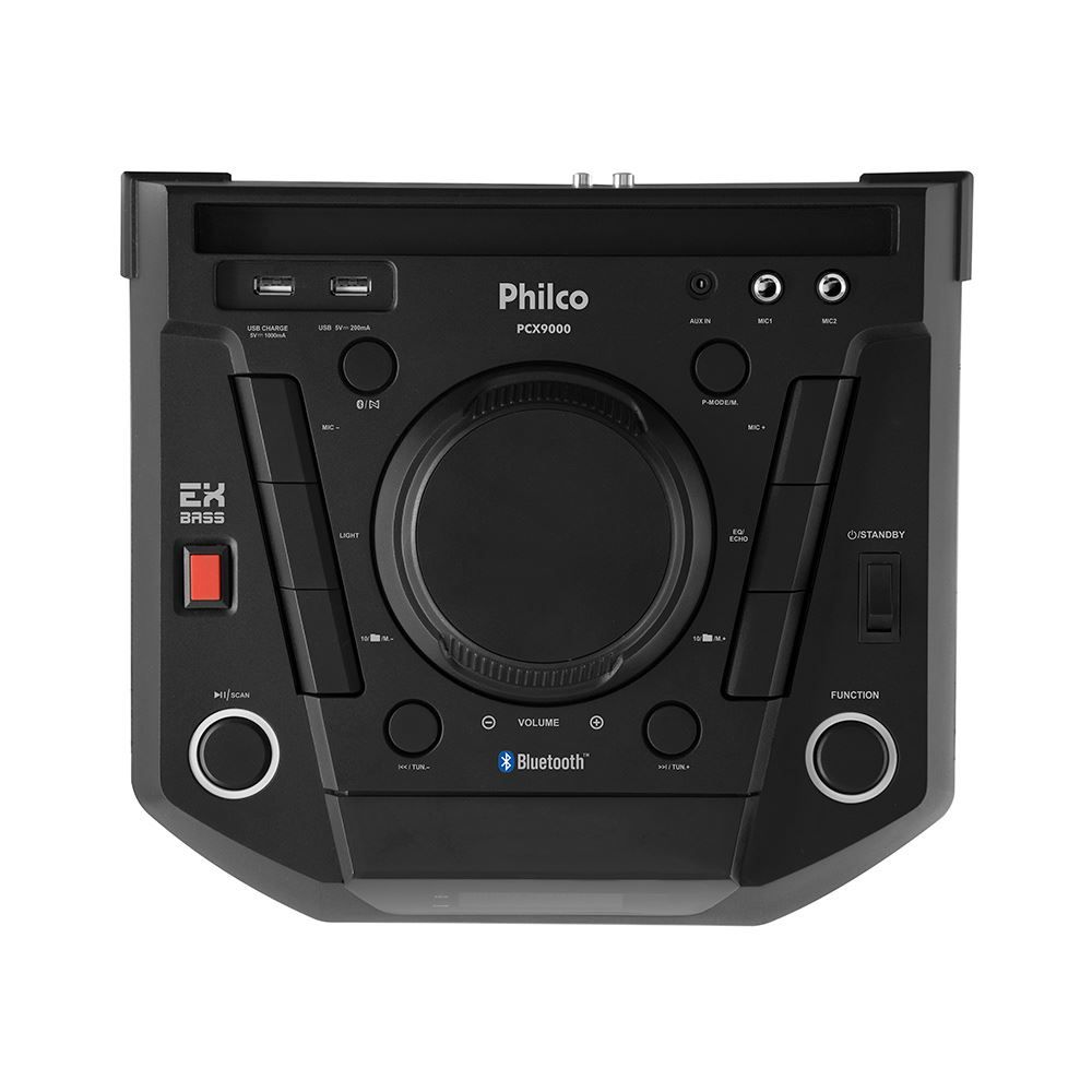 Caixa Acústica Philco Extreme 700W Bluetooth Pcx9000 - Bivolt