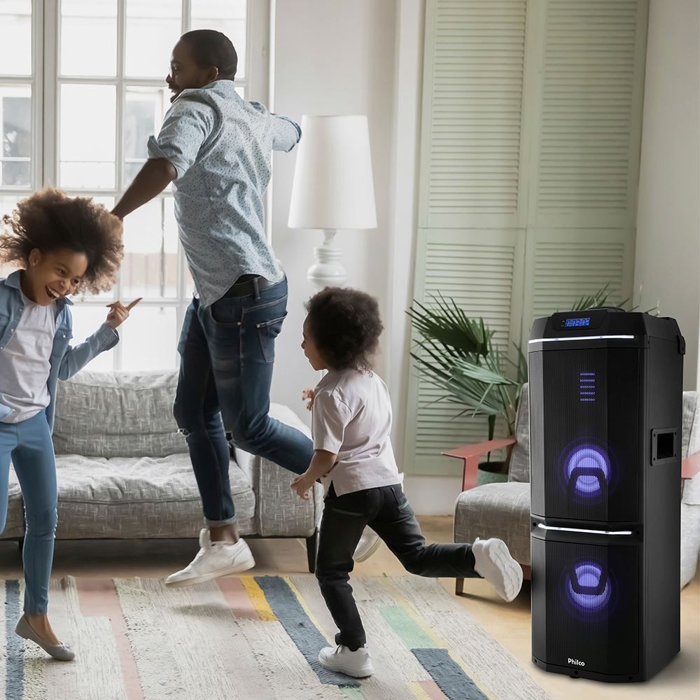 Caixa Acústica Philco Extreme 700W Bluetooth Pcx9000 - Bivolt