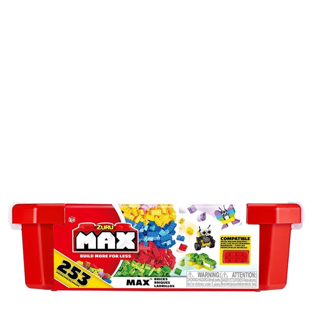 Caixa Conjunto De Blocos Construção 253 Peças Candide - 25001