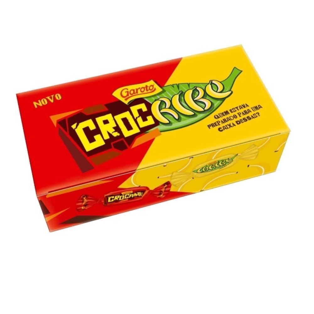 Caixa De Bombom Crocante Caribe Garoto - 215,2g