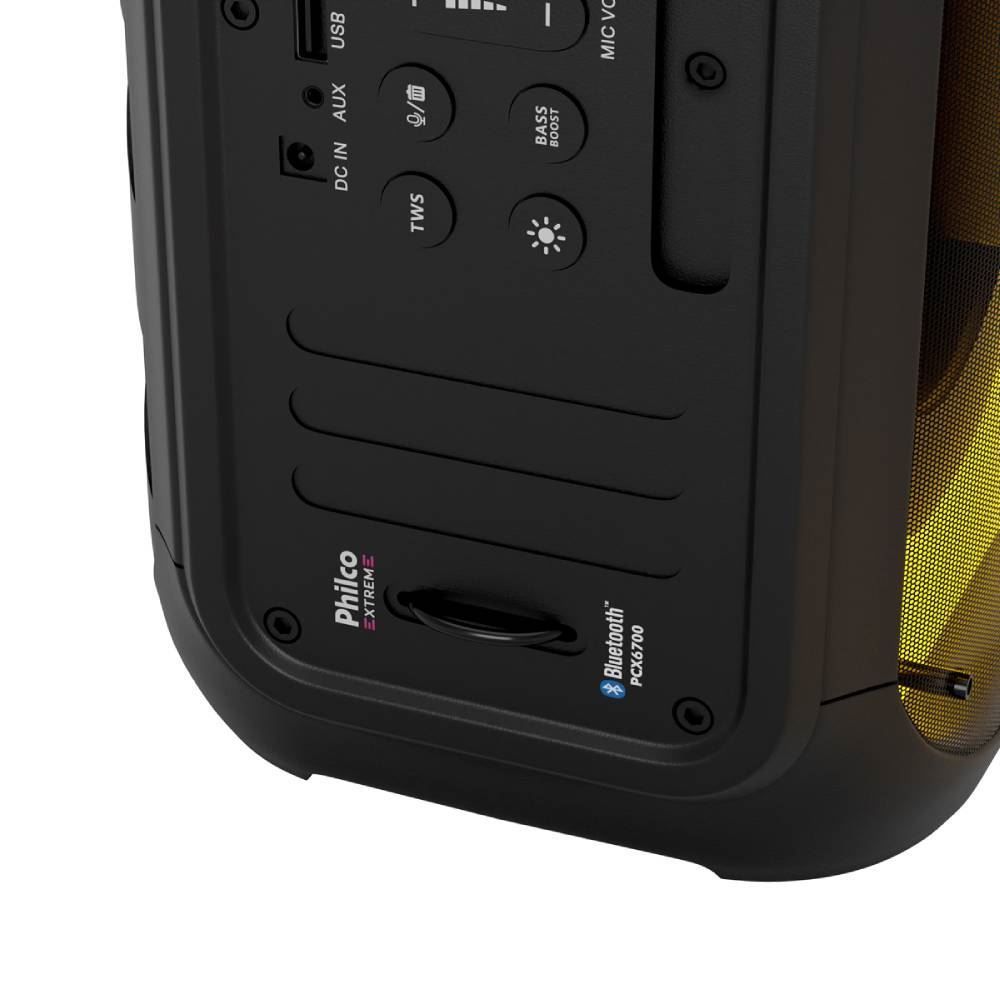 Caixa De Som Acústica Philco 650W Ex Bass Pcx6700 - Bivolt