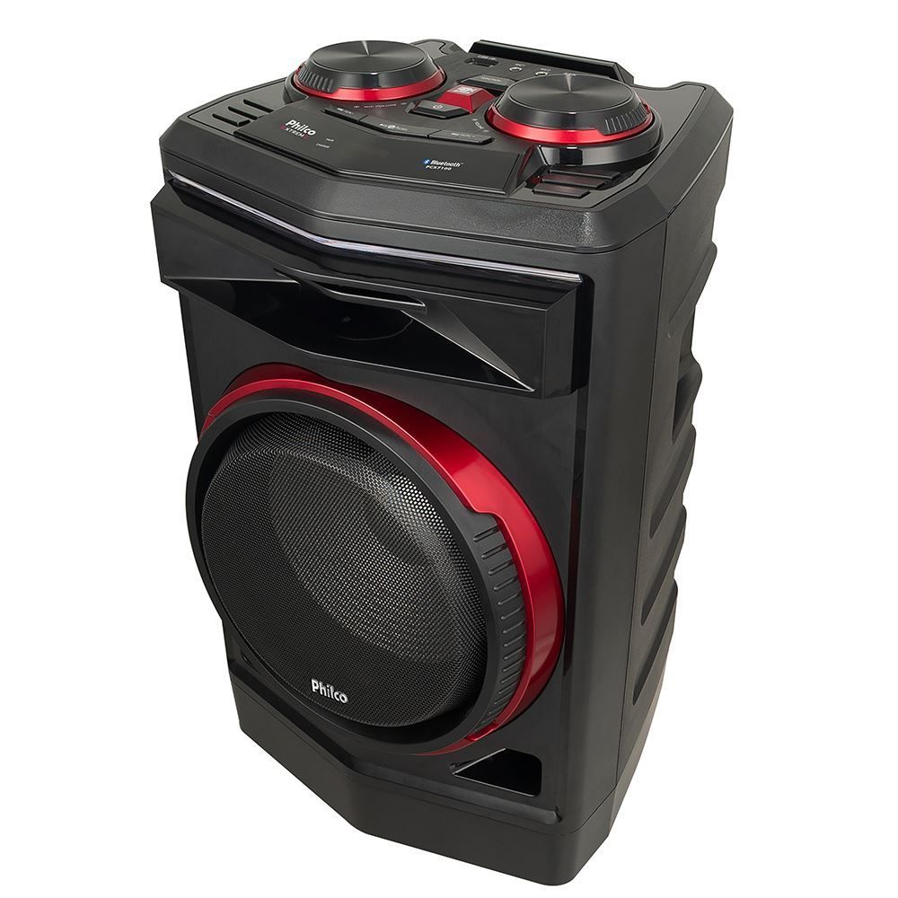 Caixa De Som Acústica Philco Flash Lights Ex Bass 750W - Bivolt