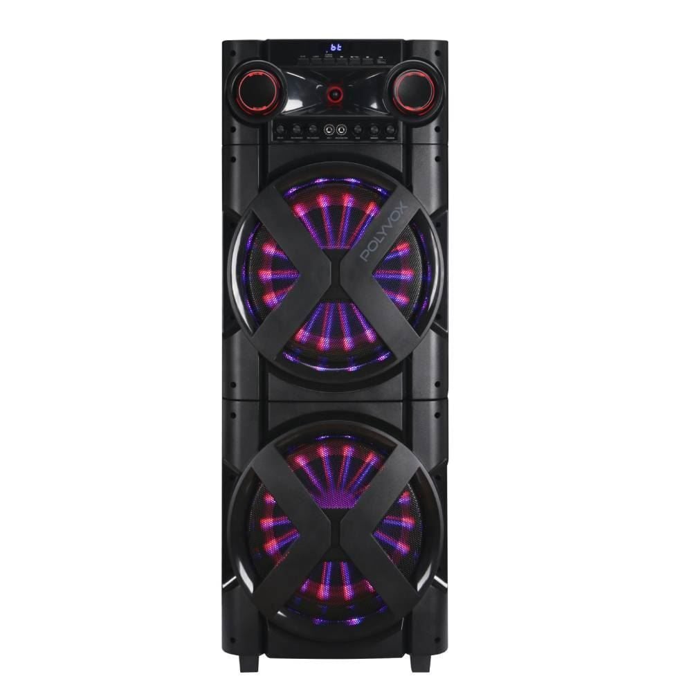 Caixa De Som Acústica Polyvox 2000W Bluetooth Xt2000t - Bivolt