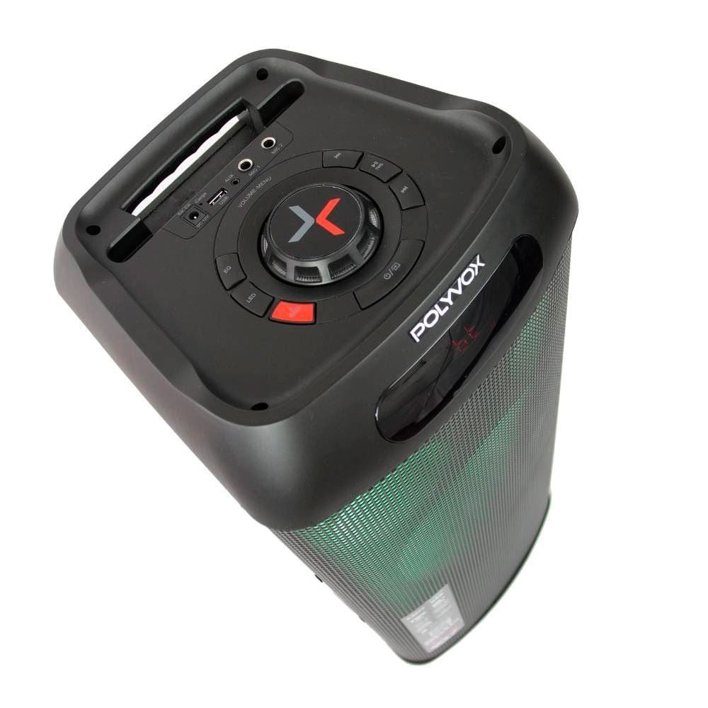 Caixa De Som Acústica Polyvox 800W Bluetooth Xt660t - Bivolt