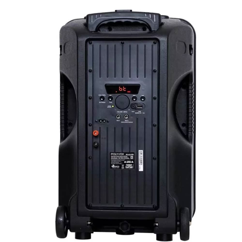 Caixa De Som Acústica Polyvox Xc812 600W