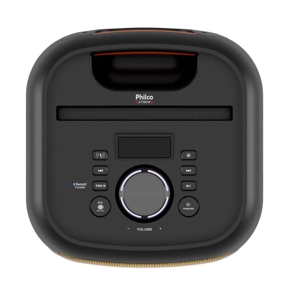 Caixa De Som Amplificada 380W Flash Lights Philco Pcx4800