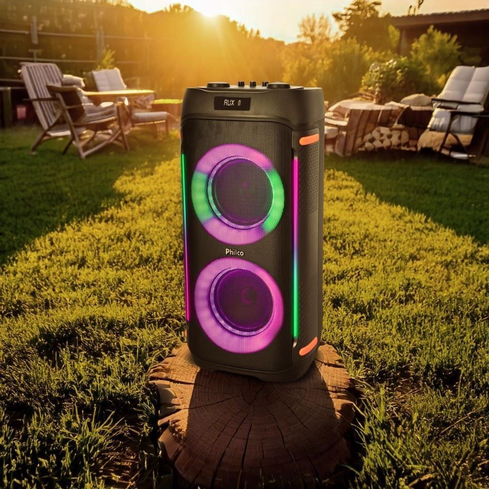 Caixa de Som Amplificada Philco Ex Bass 1200W Pcx6900