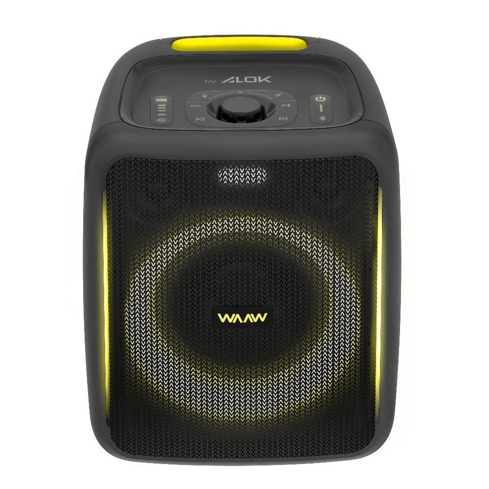 Caixa de Som Bluetooth Waaw Alok Speaker Beat 1000
