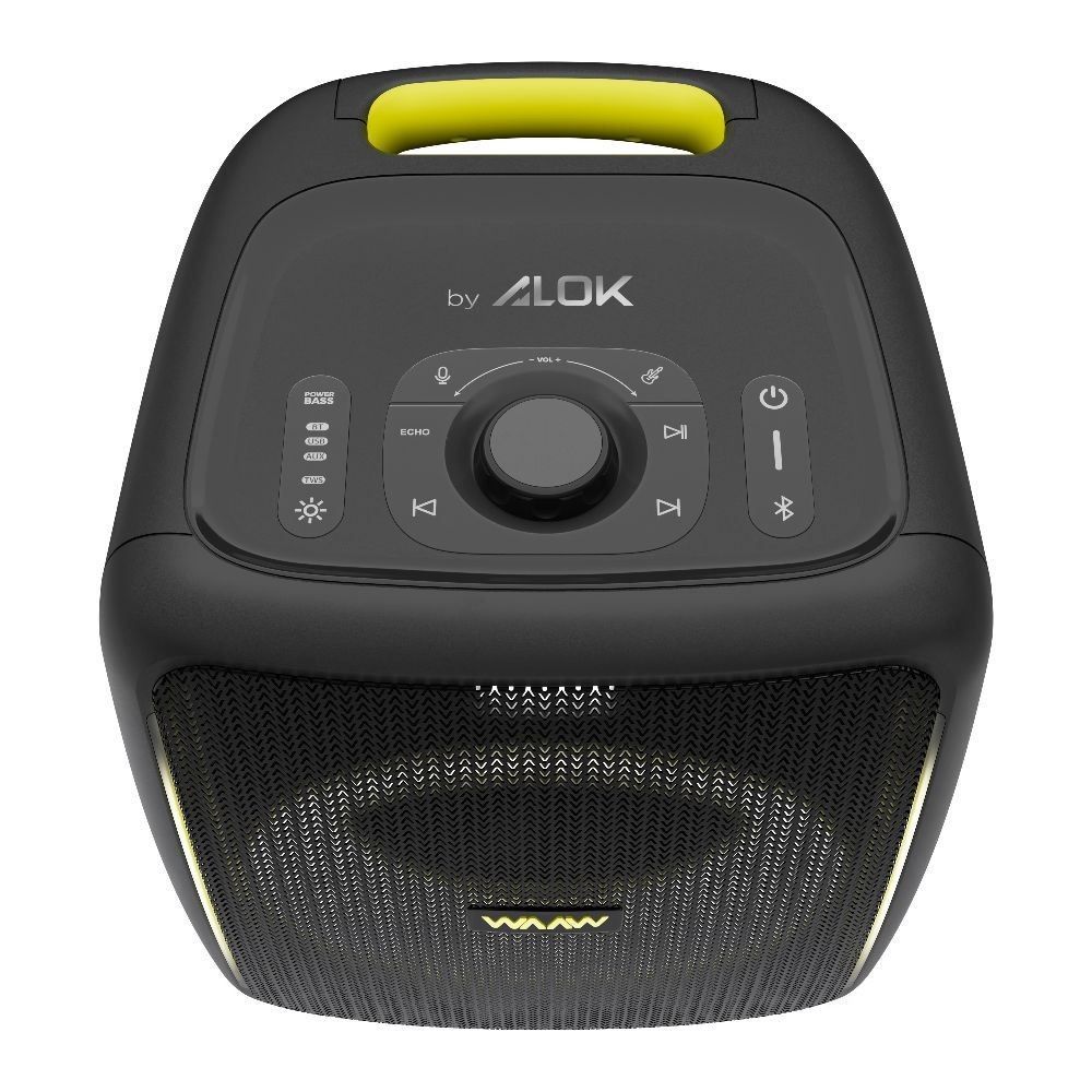 Caixa de Som Bluetooth Waaw Alok Speaker Beat 1000