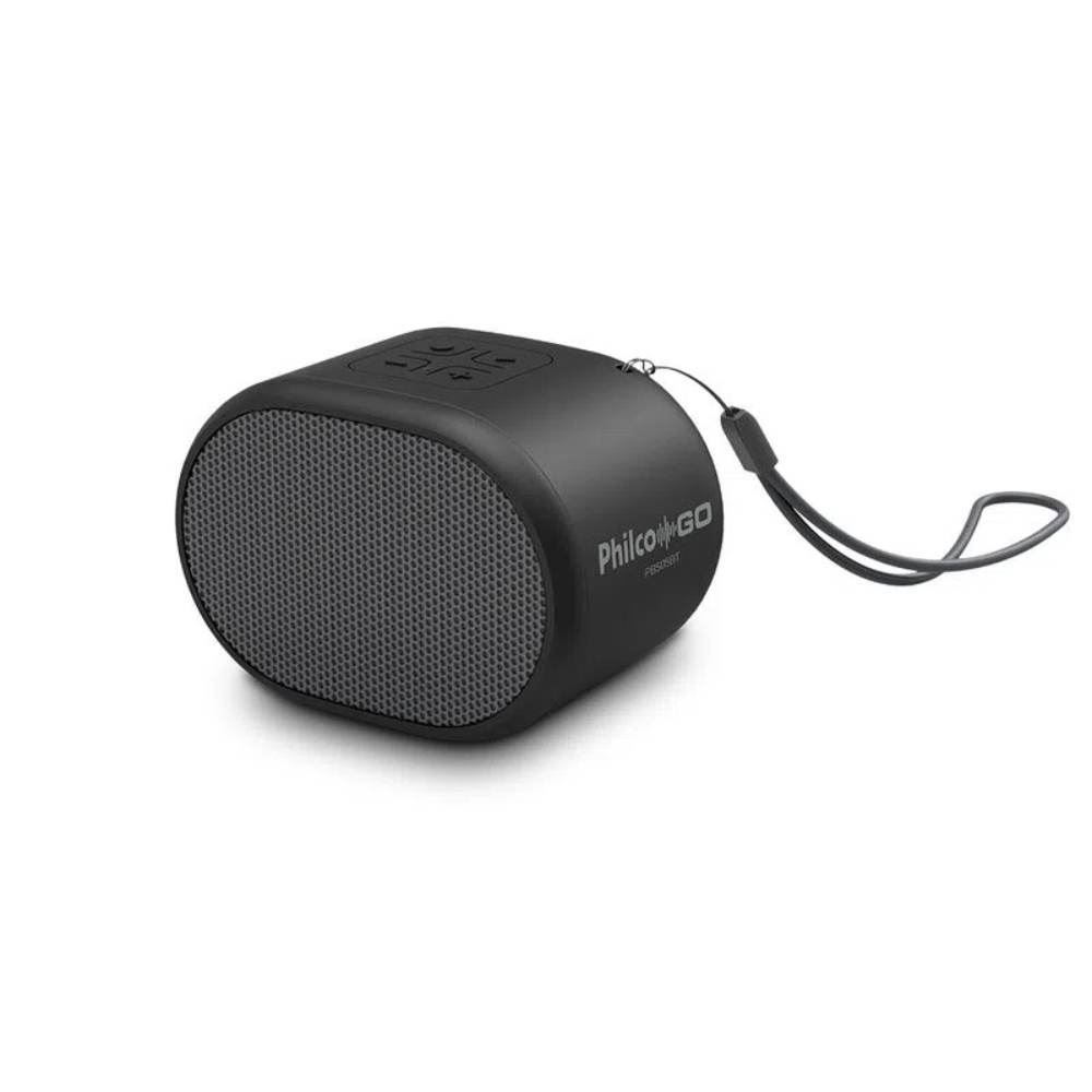Caixa De Som Bluetooth Speaker Go Pbs05bt Philco - Preto
